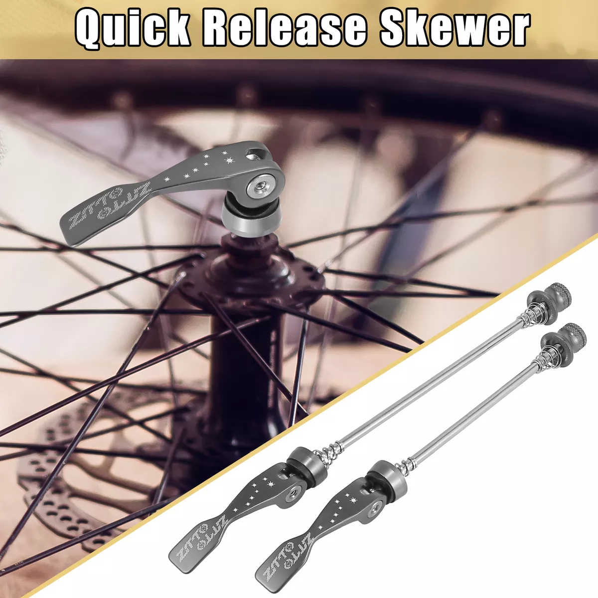 Rear wheel sale bike skewer