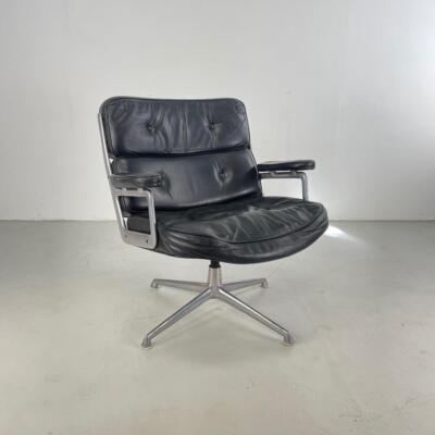 VINTAGE EAMES HERMAN MILLER LEATHER TIME-LIFE LOBBy DESK VINTAGE EAMES HERMAN MILLER LEATHER TIME-LIFE LOBBy DESK