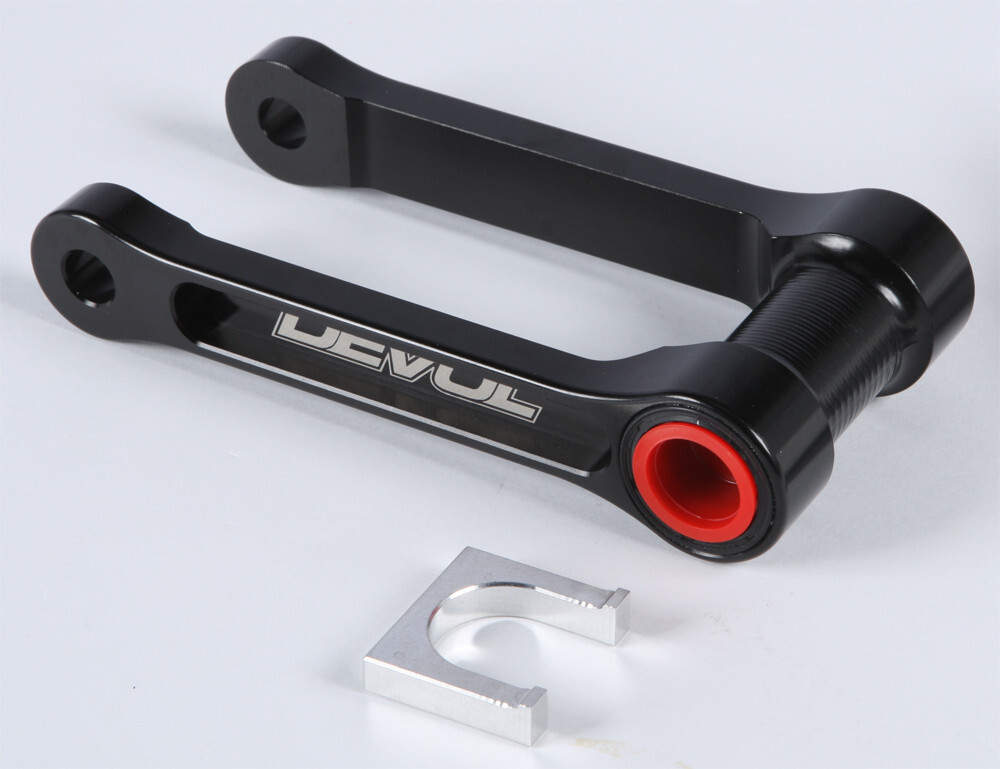 Devol Lowering Link Black 1.25" Fits KAWASAKI KX250F 20132015 0115