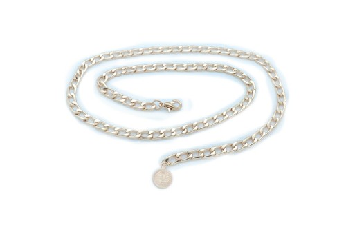 Damen Gold Metall Kette Arabischer Stil Mode Taille Hüftgürtel Münze Anhänger M L XL - Bild 17 von 24