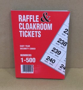 Club Club raffle tickets* each (5011566901071)