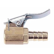 CLOSED Flow Tire Valve Air Chuck, Clip on style - 1/4" barb COATS changer hose