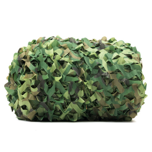 Tarnnetz 26 x 26 Fuß Tarnnetz Waldnetz für Militär Camping Jagd - Bild 16 von 17