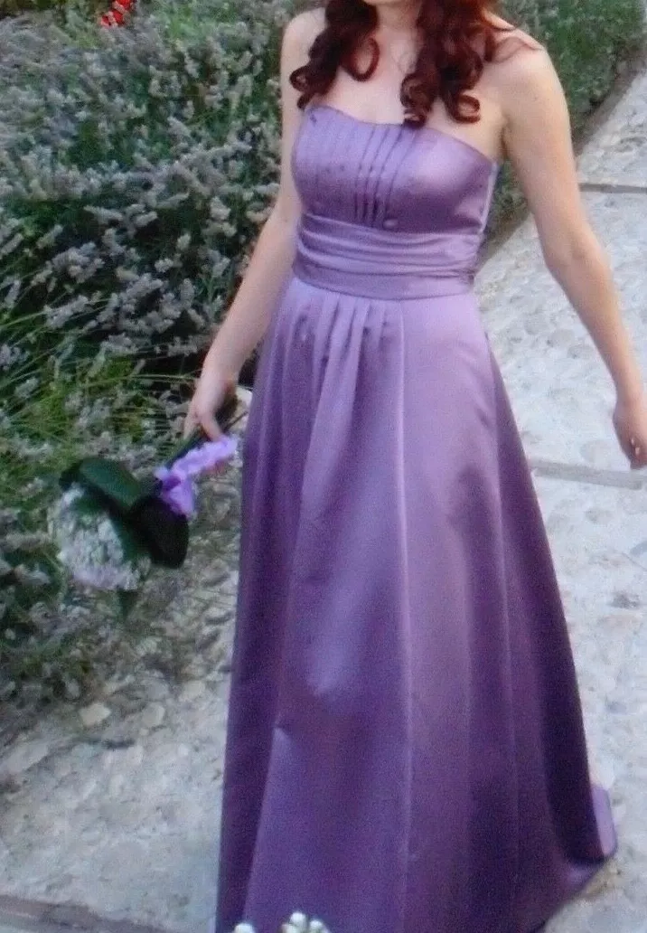 David's bridal hotsell lavender bridesmaid dresses