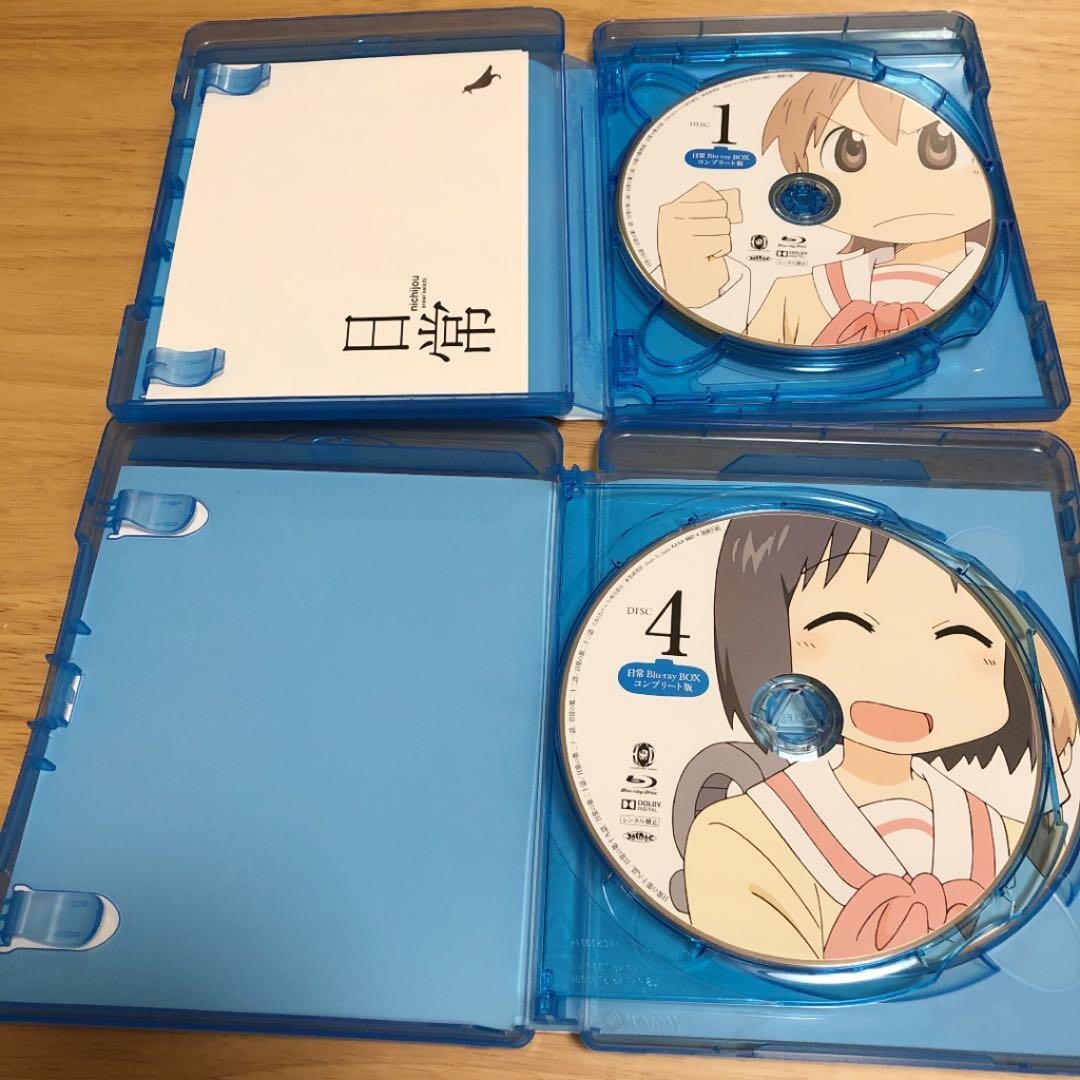 Nichijou Blu-ray Box Complete Edition Japan KAXA-9801 Nichijou Blu-ray Box Complete Edition Japan KAXA-9801