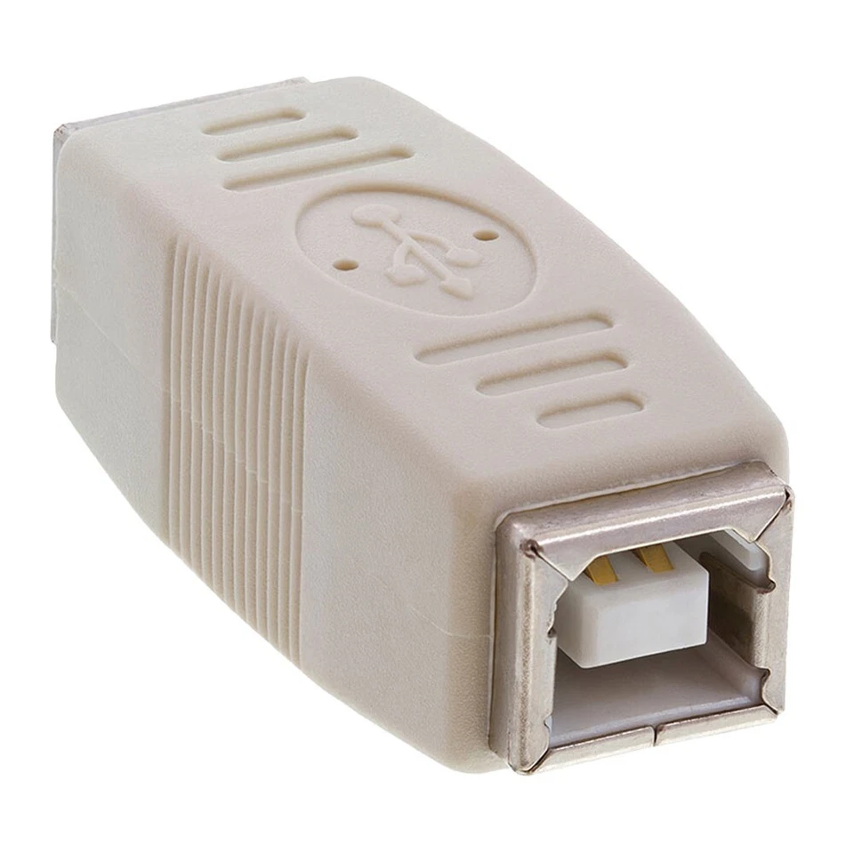 5 Pcs USB Type B Female to Female Coupler Printer Scanner Adapter Gender Changer - Image 2 of 2