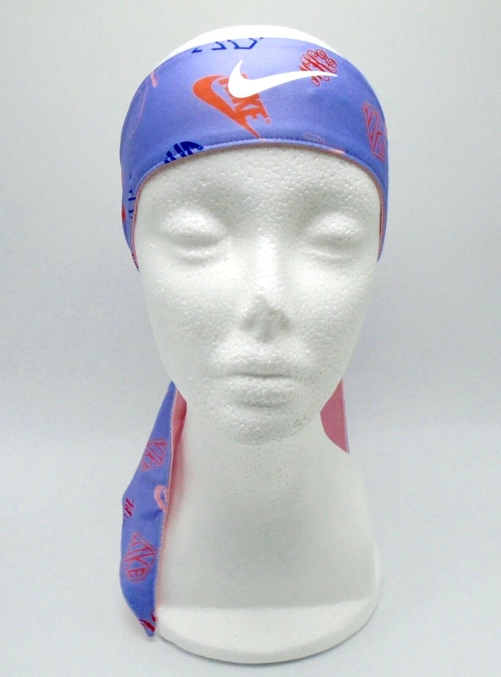 Nike Dri-Fit головной галстук молодежи двусторонний напечатано фиолетовый пульс/арктический удар/ляпис - Изображение 4 из 4