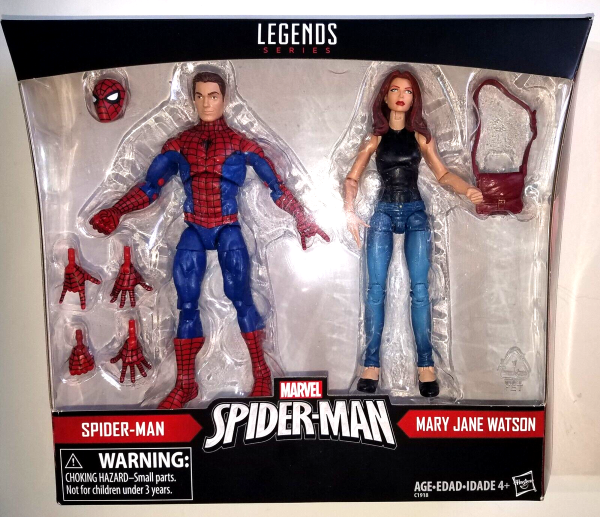 Hasbro Marvel Legends CUSTOM Spider-man & MJ Mary Jane Watson 2