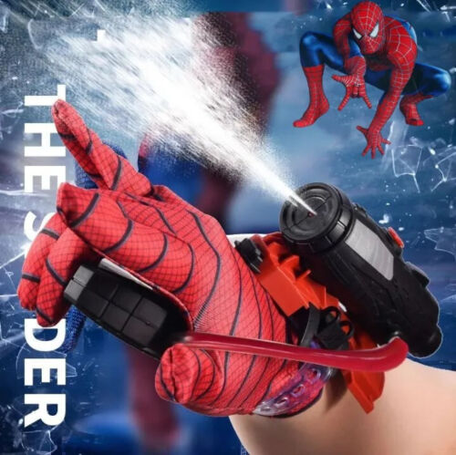 Kinder Spiderman Wasser Launcher Spielzeug Anime Marvel Spidrman Wasser Gun Set - Bild 1 von 8