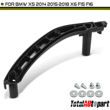 Black Interior Door Pull Handle Panel for BMW X5 2014-2018 X6 2015-2018 Driver