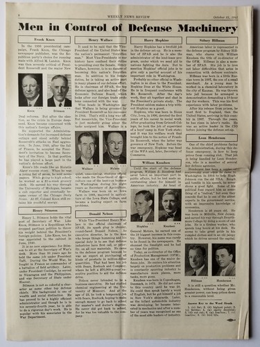 Revisión semanal de noticias 5 números mes de octubre de 1941 - Imagen 11 de 11