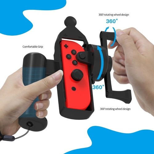 Somatosensory Fishing Rod Left and Right Small Gaming Handles Holder for Switch - Picture 5 of 8