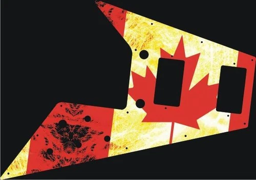 Gibson Flying V Pickguard '67 Re-Issue Guitar Custom Graphical Canadian Pat 2