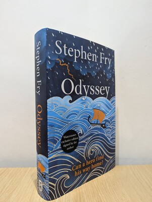 Stephen Fry Signed Odyssey 1st Ed 1st Print HC New Rare Collectible