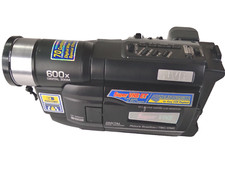 JVC Camcorder Super 600x Digital ZoomVHS GR-SXM240 No Battery/For Parts-Read