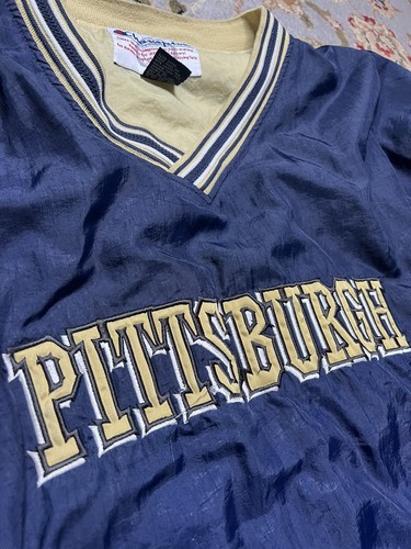 Vintage Pitt Panthers Champion Windbreaker Jacket Men’s 2XL Blue Vtg Pittsburgh - Picture 3 of 6
