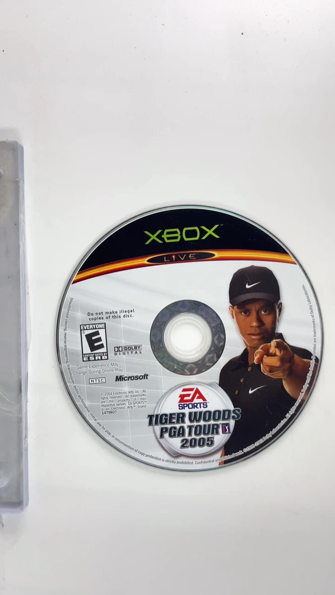 Tiger woods pga hot sale tour 2005 xbox