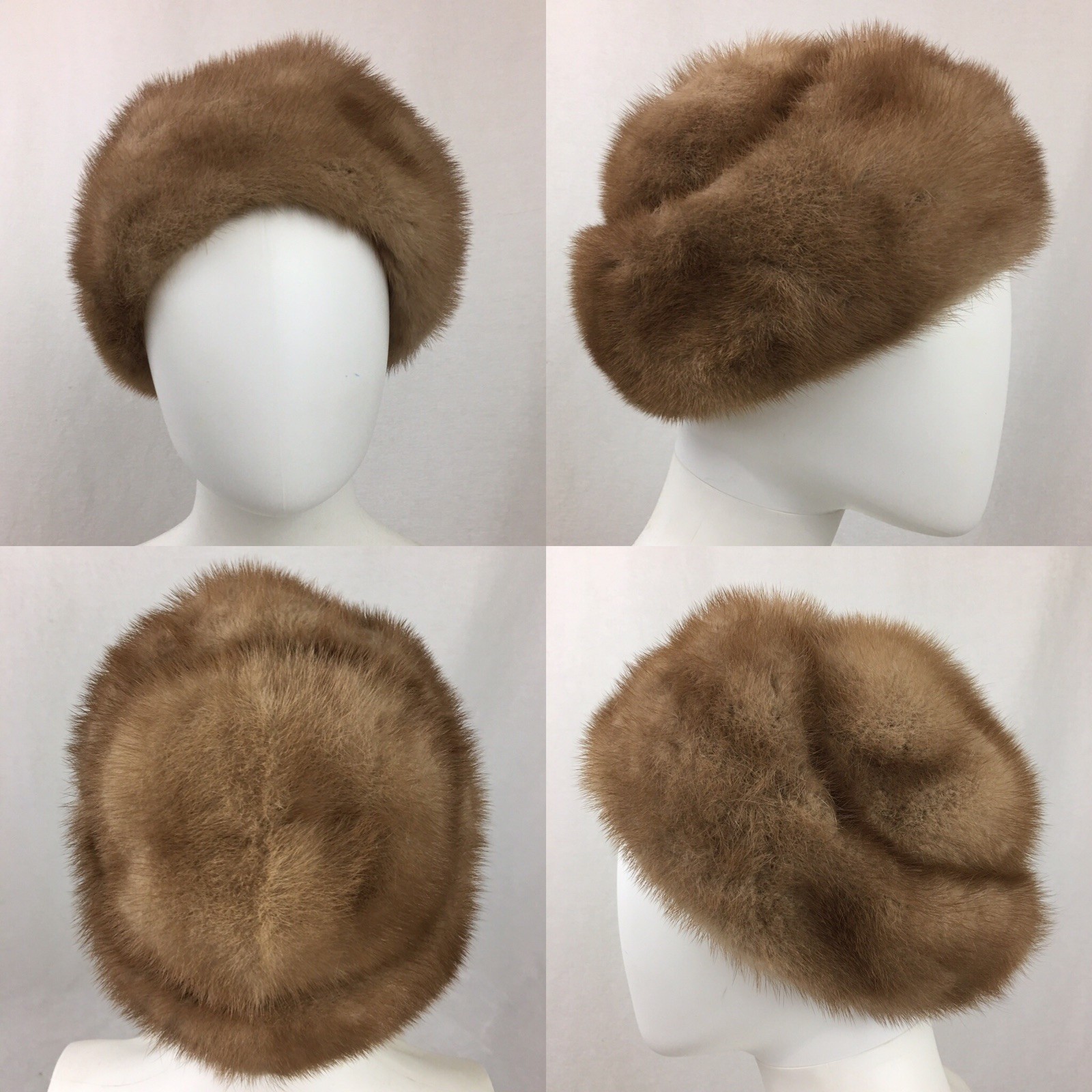 Vintage  Golden Brown Fur Hat “Designed by NIKKI” - image 3