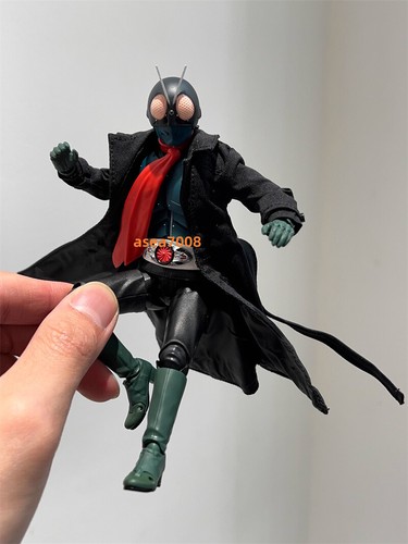 1/12 Kamen Rider 1 Figure Coplay Custome Windbreaker Scarf For SHF Model Body - Picture 4 of 12