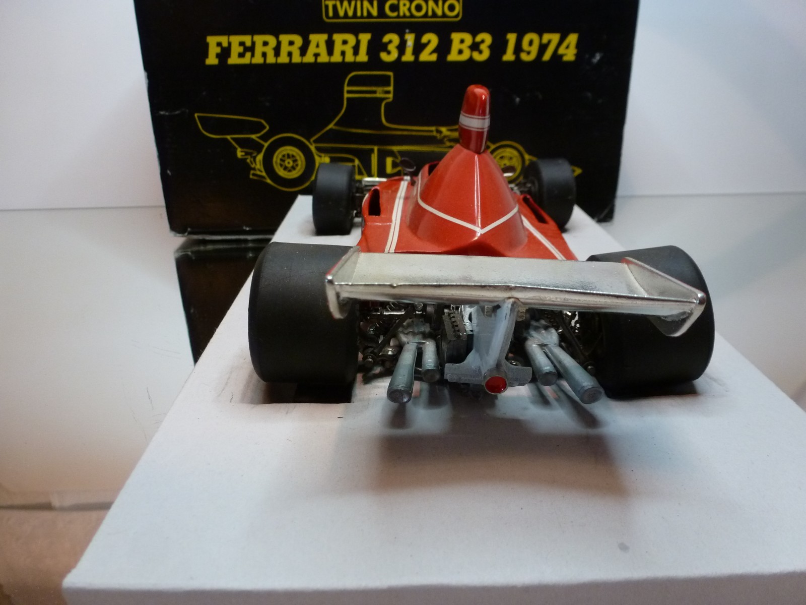 TWIN CRONO FERRARI 312 B3 1974 1974 1974 11- CLAY REGAZZONI - F1 rojo 1 18 - RARE 91d491 TWIN CRONO FERRARI 312 B3 1974 1974 1974 11- CLAY REGAZZONI - F1 rojo 1 18 - RARE 91d491
