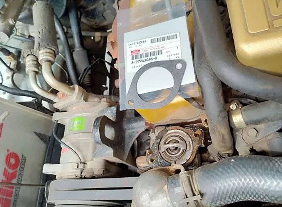 Outlet Pipe Gasket 8-97943088-0 For Isuzu TFR DMax 4JA1 4JB1 4JH1 89-05 - Image 3 of 4