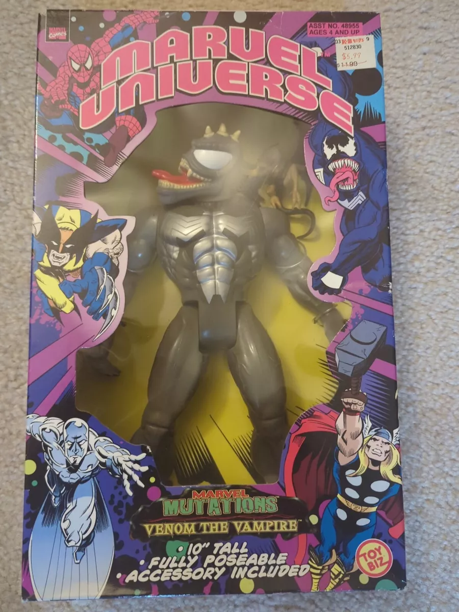 ToyBiz Marvel Universe Deluxe Edition Vampire Venom Mutations 10" Figure  1998 | eBay