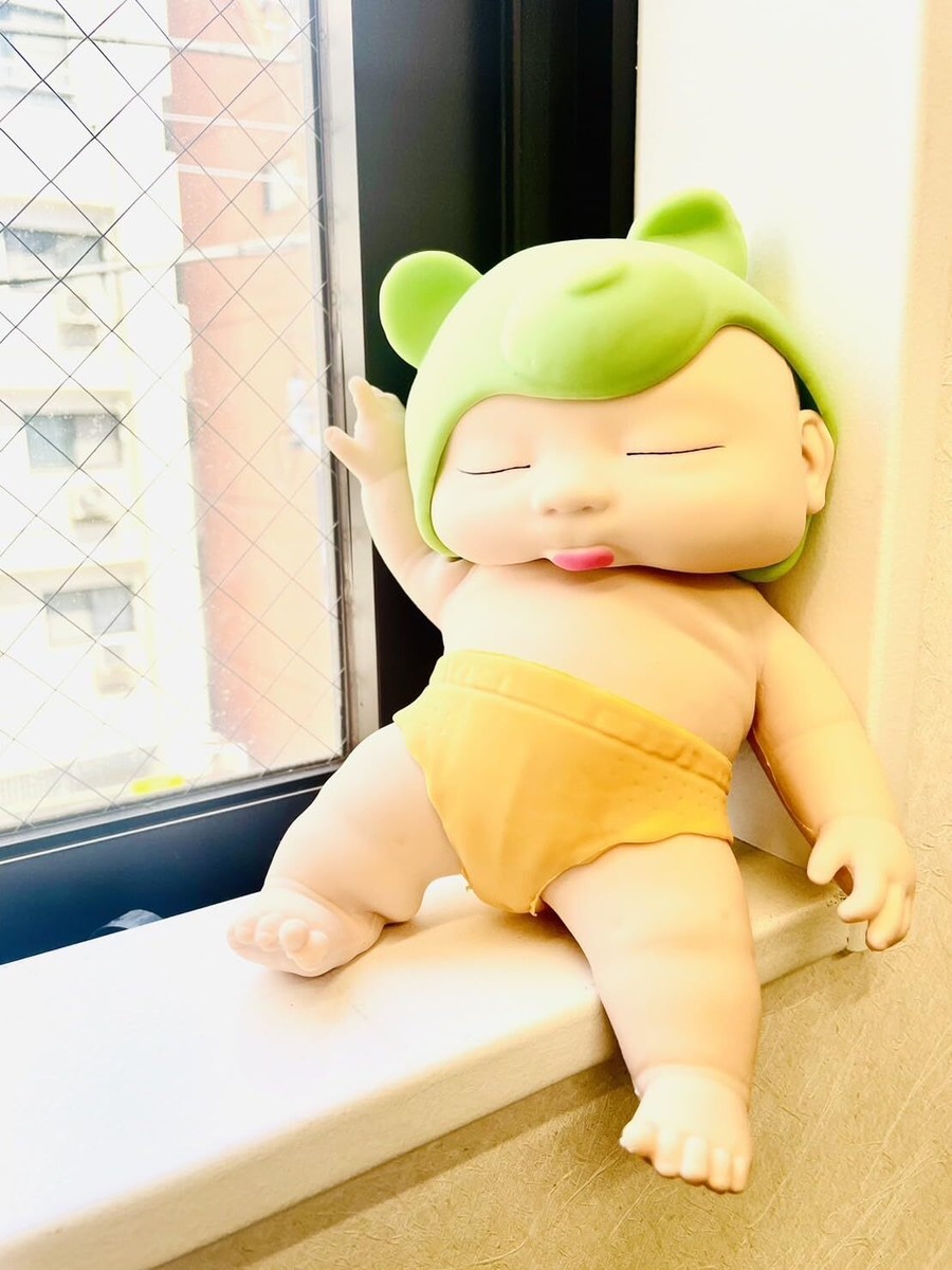 Unique Babies Big 25Cm Green Baby Squishy Squishy Doll Toy Unique Babies Big 25Cm Green Baby Squishy Squishy Doll Toy