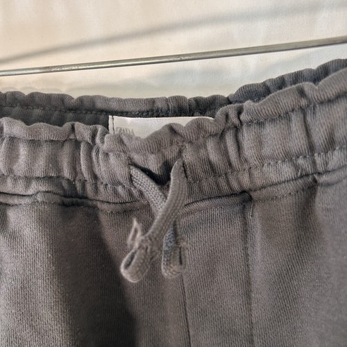 Zara Joggers Boys 11 12 Grey Pull On Drawstring Pockets Cotton Blend - Picture 4 of 8