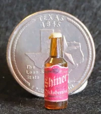 Dollhouse Miniatures Texas Brewed Oktoberfest Beer 1:12 Scale Ale Bar
