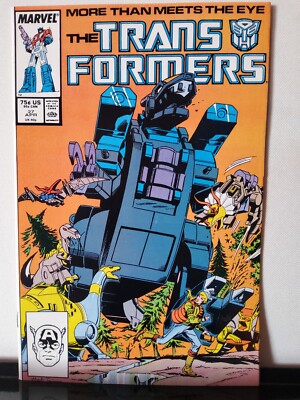 The Transformers No27 1st Print Marvel April 1987 Generation 1