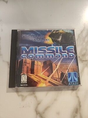 Missile Command (PC, 1999) Tested Working Complete With Manual