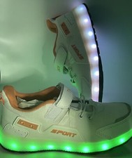 Zapatos LED Luminosos Zapatos Brillantes Coloridos Tenis Zapatos Intermitentes EE. UU.
