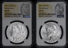 2023 Morgan & Peace Dollar Set NGC MS-70 Early Release