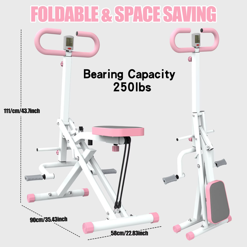 Squat Machine, Gluteus Maximus Training, Foldable Resistance Band, Buttocks and - Picture 6 of 14