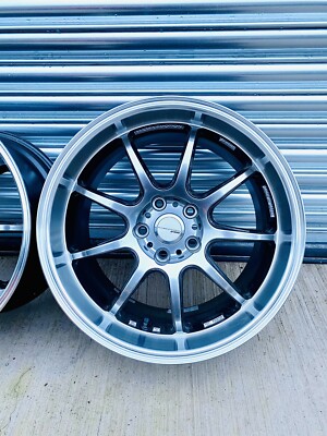 WORK EMOTION D9R ALLOYS Wheels 18' 5x114 PAIR Skyline RX7 Supra