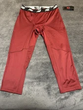 New Balance Dry Men's Size XL Baselayer 3/4 Tight Pants Maroon. New With Tags