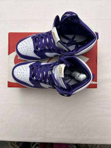 Nike Dunk High SP Varsity Purple 2020 RARE Men’s 8/ SKU #2981 - Picture 2 of 6