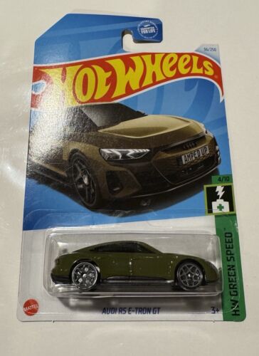 Hot Wheels Audi RS E-Tron GT #36 Green HW Green Speed 4/10 GY5 Wheels NIP 2024 - 第 1/2 張圖片