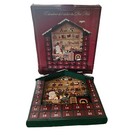 Advent Calendar Santa's Workshop Christmas Wood Compartment 24" Kirkland Vintage