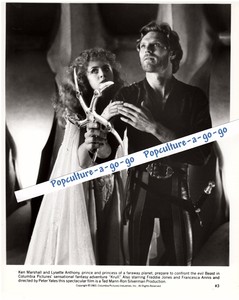 Ken Marshall, Lysette Anthony in ‘Krull’ vintage PR pic * interplanetary fantasy