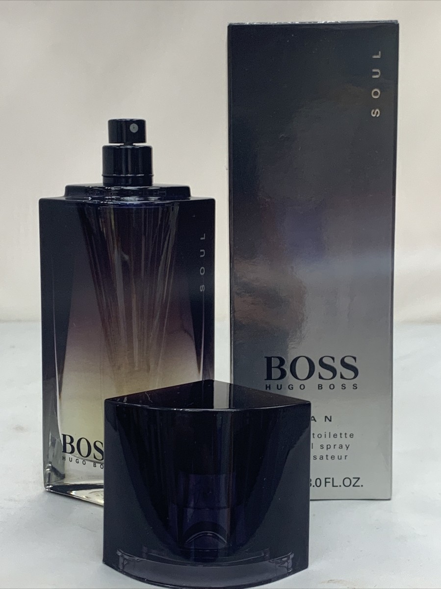 HUGO BOSS SOUL FOR MEN EDT 90 ML( Spray Damage ) New RARE