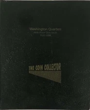 Coin Collector Album For US Washington Quarters High Quality NO PVC 8 Pages