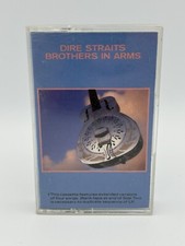 DIRE STRAITS Brothers in Arms CASSETTE TAPE Warner Bros. 1985 Knopfler Sting