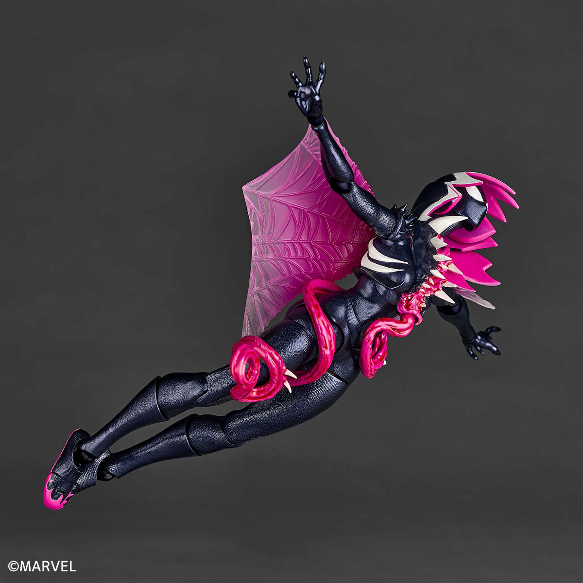 NEW AUTHENTIC Revoltech Amazing Yamaguchi Spider-Gwen Gwenom Act