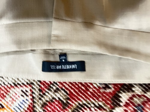 Lafayette 148 Women Pants Straight Leg Pockets Business Tan Barron Sz 6 - Picture 3 of 9