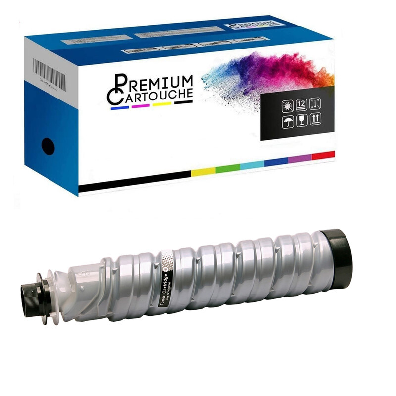 Toner noir 1230D Premium Cartouche pour des textes ultra nets sur Infotec IS2015I