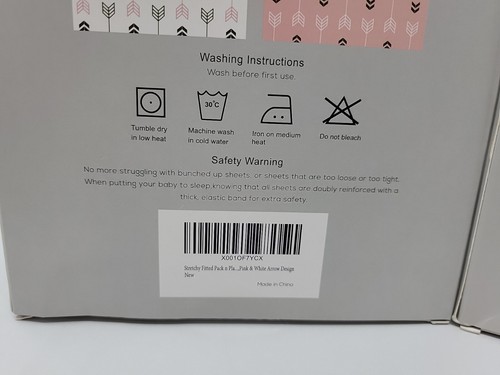 BROLEX Pack n Play Playard/mini Crib Sheet Set - (Two 2 Packs) Jungle & Arrows - Picture 9 of 23