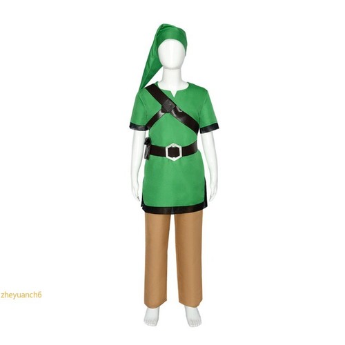 The Legend of Zelda: Skyward Sword Link Cosplay Costume Halloween Game character - Picture 3 of 22