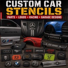 Custom Car Company Logo Stencil   Brand Busin...
