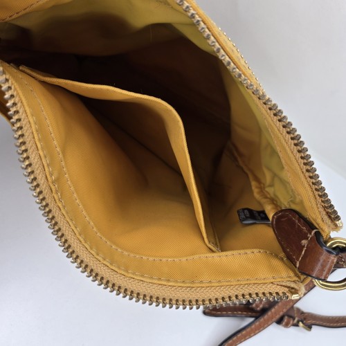 FRYE Nylon Ivy Crossbody Bag Yellow Purse - Bild 5 von 15